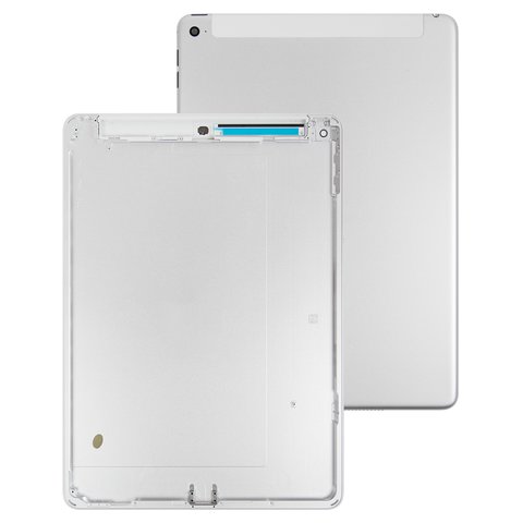 Задняя панель корпуса для Apple iPad Air 2, серебристая, версия 3G 