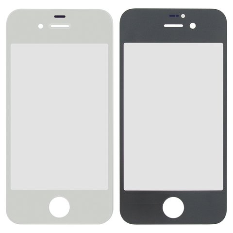Скло корпуса для iPhone 4S, біле