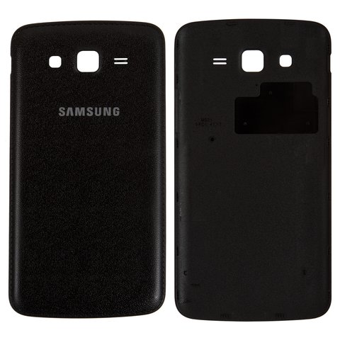 Задня кришка батареї для Samsung G7102 Galaxy Grand 2 Duos, чорна