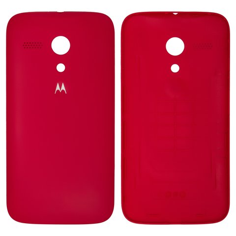 Задня кришка батареї для Motorola XT1032 Moto G, XT1033 Moto G, XT1036 Moto G, червона