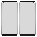 Скло корпуса для Samsung A115 Galaxy A11, M115 Galaxy M11, чорне