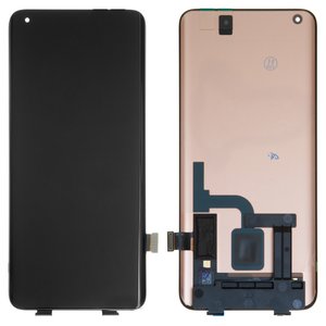 Дисплей для Xiaomi Mi 10, Mi 10 Pro, чорний, без рамки, Original PRC , huaxin C  version, M2001J1G, M2001J2G, M2001J2I
