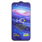 Захисне скло HD+ для Apple iPhone 12 Pro Max, 0,33 мм 9H, сумісне з чохлом, Full Glue, чорний