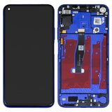 Дисплей для Huawei Honor 20, Nova 5T, синій, з рамкою, Original (PRC), YAL-L21