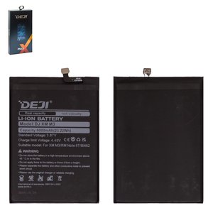 Аккумулятор Deji BN62 для Xiaomi Poco M3, Redmi 9T, Redmi Note 9 4G, Li ion, 3,87 B, 6000 мАч