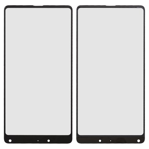 Стекло корпуса для Xiaomi Mi Mix 2, с OCA пленкой, черное, MDE5
