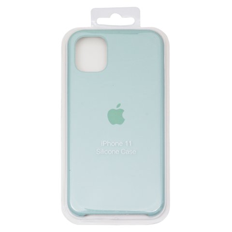 Чехол для iPhone 11, мятный, Original Soft Case, силикон, turqoise 17 