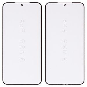Стекло корпуса G+OCA PRO для Samsung S926 Galaxy S24 Plus, с OCA пленкой, черное