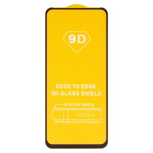 Защитное стекло для Realme V11 5G; Oppo A55 5G, совместимо с чехлом, Full Glue, без упаковки , черный