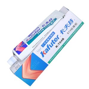 Клей герметик Kafuter K 704B, 45 г, чорний, напівгустий