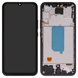 Дисплей для Samsung A346 Galaxy A34 5G, черный, с рамкой, High Copy, (OLED)