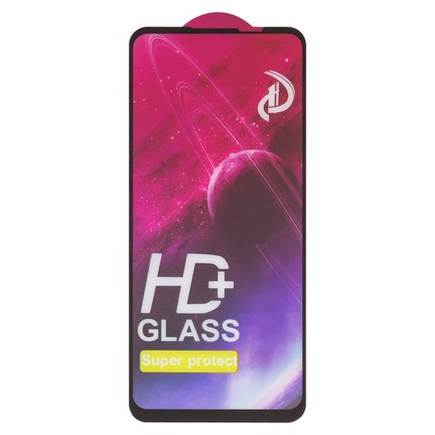 Захисне скло для Motorola Moto G55, сумісне з чохлом, Full Glue, без упаковки , чорний