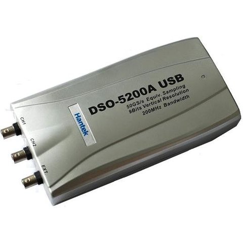 Osciloscopio USB portátil Hantek DSO 5200A