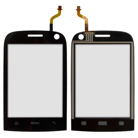 Touchscreen compatible with Huawei U8100, U8110, black 