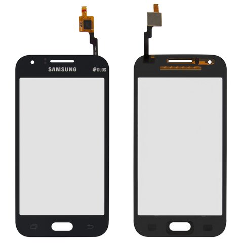 Cristal táctil puede usarse con Samsung J100H DS Galaxy J1, negro
