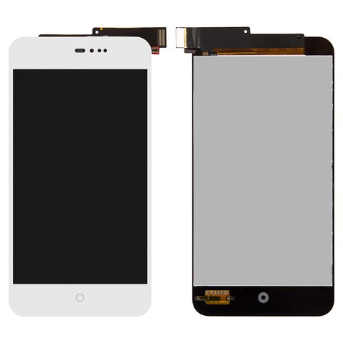 Pantalla LCD puede usarse con Meizu MX2, blanco, sin marco, Original PRC 