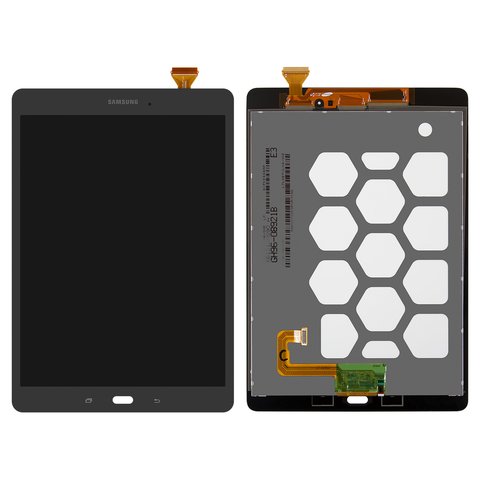 LCD compatible with Samsung T550 Galaxy Tab A 9.7 , T555 Galaxy Tab A 9.7 LTE, gray, without frame 