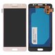 LCD compatible with Samsung J510 Galaxy J5 (2016), (golden, with light adjustable, Best copy, without frame, Copy, (TFT))