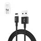 USB Cable Hoco X23, (USB type-A, Lightning, 100 cm, 2 A, black) #6957531072829