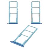 Держатель SIM-карты для Xiaomi Redmi 7A, синий, matte Blue, MZB7995IN, M1903C3EG, M1903C3EH, M1903C3EI