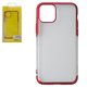 Case Baseus compatible with iPhone 11 Pro, (red, transparent, silicone) #ARAPIPH58S-MD09