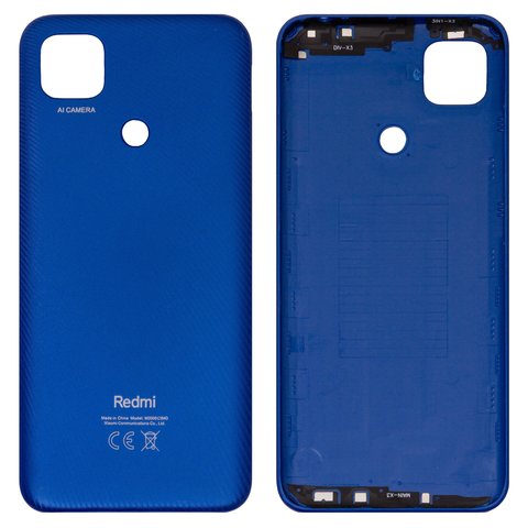Задняя панель корпуса для Xiaomi Redmi 9C, синяя, twilight Blue, M2006C3MG, M2006C3MT