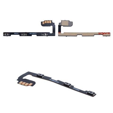 Flat Cable compatible with Xiaomi Mi Note 10, Mi Note 10 Pro, start button, sound button 