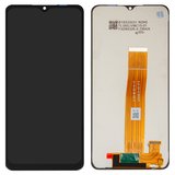 Дисплей для Samsung A125F Galaxy A12, черный, без рамки, Сopy, A-02-M-02-A-12