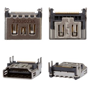 Коннектор HDMI для Sony PlayStation 5, 19 pin