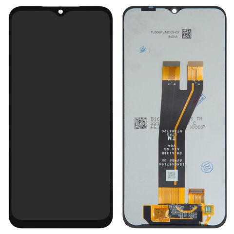 LCD compatible with Samsung A146 Galaxy A14 5G, black, without frame, Original PRC , original glass, SM A146B 