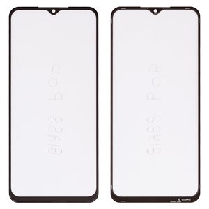Стекло корпуса G+OCA PRO для Samsung M135 Galaxy M13, с OCA пленкой, черное