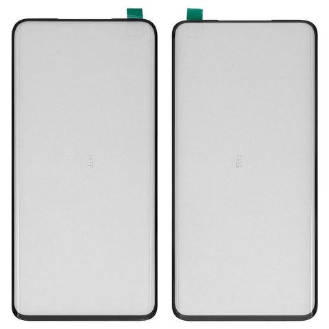 Housing Glass G+OCA PRO compatible with OnePlus 7 Pro, 7T Pro, with OCA film, black 