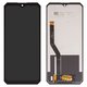 Pantalla LCD puede usarse con Oukitel WP28S, negro, sin marco, High Copy, F653327VA / FPC-Y92071 V01