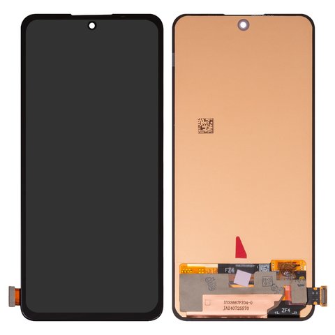 LCD compatible with Xiaomi Redmi Note 14 4G, black, without frame, High Copy, OLED , 161.5mm, 24117RN76E, EU version 
