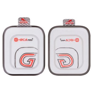 Housing Glass G+OCA PRO compatible with Apple Watch 7 45mm, Watch 8 45mm, Watch 9 45mm, with OCA film, black 