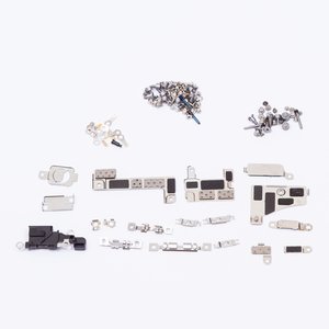 Screw compatible with iPhone 15 Plus, full set, with clamping plates 