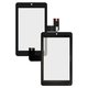 Touchscreen compatible with Asus MeMO Pad HD7 ME173X (K00B), (black) #076C3-0716A