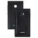 Housing Back Cover compatible with Microsoft (Nokia) 435 Lumia, 532 Lumia, (black, with side button)
