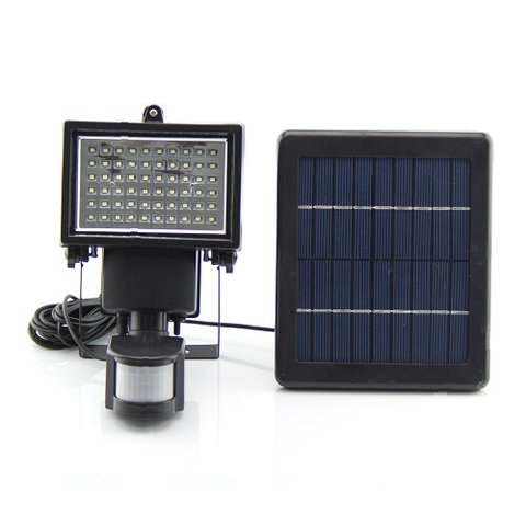 LED Solar Outdoor Light SL 60 motion sensor, 600 lm, 7.4 V, 2000 mAh 