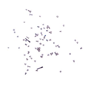 Screw compatible with iPhone 11, black, full set 