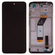 LCD compatible with Xiaomi Redmi 10 (2021), (black, with frame, Original (PRC), carbon gray)