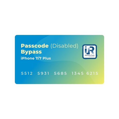 Passcode Disabled  Bypass iPhone 7, 7 Plus 