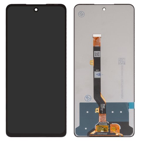 LCD compatible with Tecno Pova 5 LH7n , black, without frame, Original PRC  