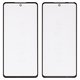 Housing Glass G+OCA PRO compatible with Samsung A536 Galaxy A53 5G, (with OCA film, black)