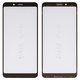 Housing Glass G+OCA PRO compatible with Xiaomi Redmi Note 5, Redmi Note 5 Pro, (with OCA film, black)