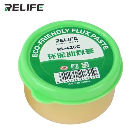 Флюс паста RELIFE RL 426C, экологически чистая, 80 г