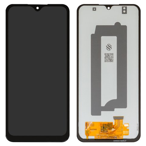 Дисплей для Samsung A165 Galaxy A16, A166 Galaxy A16 5G, A266 Galaxy A26, M166 Galaxy M16, черный, без рамки, Сopy, с широким ободком, TFT 