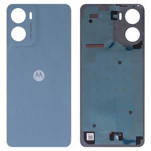 Housing Back Cover compatible with Motorola Moto G05, blue, misty blue 