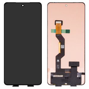 LCD compatible with Motorola Moto G86, Moto G86 Power, black, without frame, Original PRC , XT2527 2 
