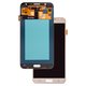 Pantalla LCD puede usarse con Samsung J700 Galaxy J7, dorado, sin marco, High Copy, (OLED)